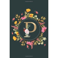 Zemira Letter P Notebook: Initial Monogram Letter P Journal - Pretty Personalized Lined For Kids,