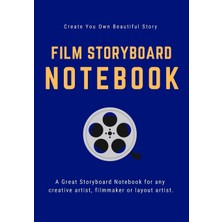 Zemira Film Storyboard Notebook: 120 Pages, 7" x 10" Blank Journal For Directors, Animators, Film Makers &
