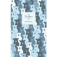 Zemira The Bears - Ruled Pages - 5x8 - Premium: (Ice Edition) Fun 96 Ruled/lined Pa