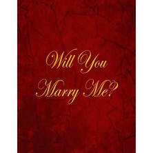 Zemira Will You Marry Me?: Blank Lined Notebook, 100 Pages