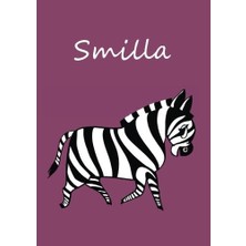 Zemira Malbuch / Notizbuch / Tagebuch - Smilla: A4 - Blanko - Zebra