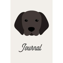 Zemira Journal: Cute Black Lab Journal, Dog Notebook, Puppy Diary, 6"x9" Lined Pages, 150 Pages
