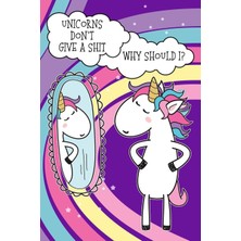 Zemira Unicorns Don't Give A Shit. Why Should I?: Funny Swearing Gratitude & Motivational Journal For Wome