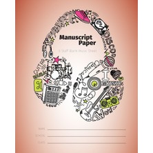 Zemira Manuscript Paper: 6 Staff Blank Music Sheet
