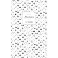 Zemira One Million Mushrooms - Ruled Pages - 5x8: (Chef Edition) Fun 96 Ruled/lined Page