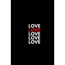 Zemira Love: 120 Blank Lined Page, 6 x 9 Inches, Love Journal