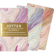 Zemira Agate Jotter Notebooks (Set Of 3)