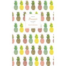Zemira Pineapple - Ruled Pages - 5x8 - (Beyaz)