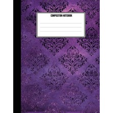 Zemira Composition Notebook: 7.44" x 9.69" | 120 Wide Ruled Sheets| Softbound|goth|horror|scary|unique