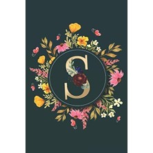 Zemira Letter S Notebook: Initial Monogram Letter S Journal - Pretty Personalized Lined For Kids,