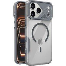 Store Joko Apple iPhone 17 Pro Zinko Magsafe Kapak - Titan Gri