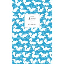 Zemira Squirrel - Ruled Pages - 5x8 - Premium: (Sky Edition) Fun 96 Ruled/lined Pag