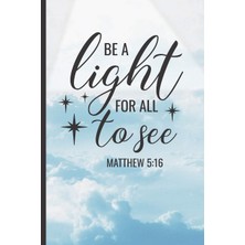 Zemira A Light For All To See: 6" x 9" - Sermon Notes Journal Or Devotional Journal.