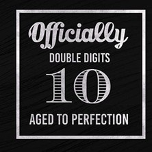Zemira Officially Double Digits 10 Aged To Perfection: 10TH Birthday Guest Book Message Log Journal Keepsa