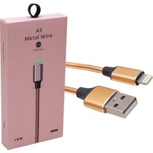 Store PM-3800 Metal Lightning Şarj Kablosu