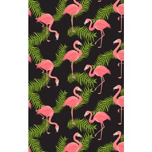 Zemira Pink Flamingo Notebook: 6x9 College Ruled Lined Journal