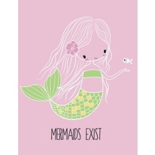 Zemira Mermaids Are Real: Mermaid (Composition Book Journal) (8.5 x 11 Large)