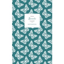Zemira Butterfly - Ruled Pages - 5x8 - Premium: (Sea Green Edition) Fun 96 Ruled/lined P