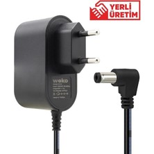 Store Weko WK-21690 9 Volt 1 Amper 5.5*2.5 mm Uçlu Priz Tipi Adaptör