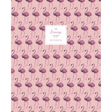 Zemira Flamingo - Ruled Pages - 8X10 - Premium: (Light Pink Edition) Fun 192 Ruled/lined
