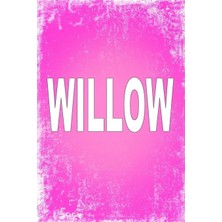 Zemira Willow: 100 Pages 6" x 9" Personalized Name On Journal