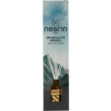 Nesrin Kavun 50 ml Çubuklu Oda ve Oto Kokusu – Reed Diffuser, Kalıcı Ortam Kokusu