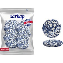 Store Sarkap Kavanoz Kapağı, 82MM, Hava Geçirmez, Sızdırmaz, Konserve Için Uygun, 10'lu Paket (Sarmaşık)