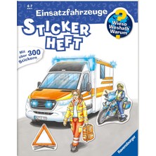 Zemira Wieso? Weshalb? Warum? Stickerheft: Einsatzfahrzeuge