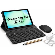 Samsung Galaxy Tab A11 4gb 64GB 8,7' Tablet+Kılıf+Klavye+Mouse+Şarj Aleti(Kalem Hediyeli)