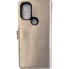 Store General Mobile Gm 21 Plus Trend S Plus Kapaklı Telefon Kılıf - Gold