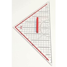 Store Tml Aristo Cetveli 32 cm - 3 Kenarlı Geometry Triangle Ruler, 156984131554800
