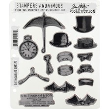 Store Art Gone Wild AGCMS371 Distinguished Mükemmel, Gri, Kırmızı, Büyük, 15'li Paket