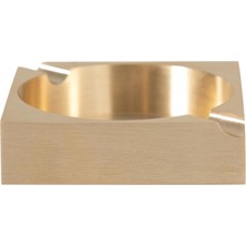 Store Kare Pirinç Küllük 12 cm