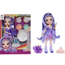 Zemira Mgae Rainbow High Violet - Parıltılar Slime Bebeği