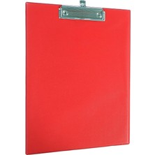 Store Kırmızı A4 Sekreterlik Bloknotu, Kapaksız Yazı Altlığı, 35X22.5 cm