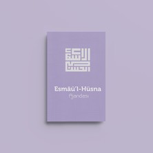 Store Esmaül Hüsna Ajandası (Mor Karton Kapak)