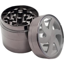 Store Mini Boy 40 Mm. Pencereli Tütün Baharat Herbal Öğütücüsü Parçalayıcı PY90GR