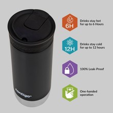 Store Huron Pro Snapseal Termos Bardak 470 ml Siyah