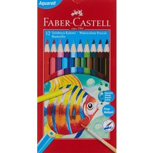Store Karton Kutu Aquarel Boya Kalemi, 12 Renk
