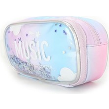 Store Unisex Çocuk Kalem Çantası, Mor, M