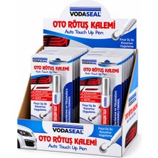 Store 12 Adet Metalik Gümüş Oto Rötuş Kalem Fırça Uç 5ml
