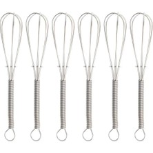Store 6'lı Çırpıcı Şeklinde Çay Kaşığı Seti, Paslanmaz Çelik, Metalik, 12 Cm, Bulaşık Makinesinde Yıkanamaz