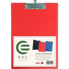 Store Ekc - A4 Kapaklı Sekreterlik Kırmızı, Bloknot Yazı Tablası, Clipboard