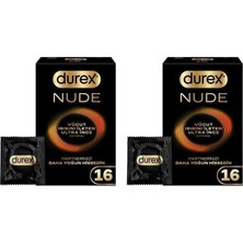 Zemira Durex Nude 16 Prezervatif (2 Paketi)