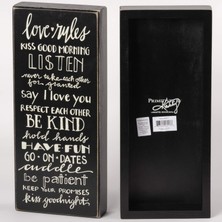 Store 26017 Klasik Kutu Işareti, Aşk Kuralları