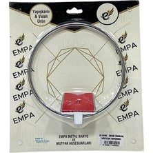 Store Krom Yuvarlak Yapışkanlı Havluluk