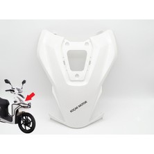 Arora Boss 50 Ön Orta Kapak Beyaz BOSS125 - 003