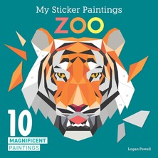 Zemira My Sticker Paintings: Zoo: 10 Magnificent Paintings