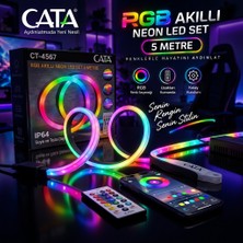 Foblight Neon Pixel LED Set 5 Metre - Kumandalı - Telefon Kontrollü