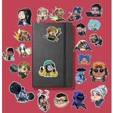 Store Valorant Paketi/bullet Journal Defter Çıkartma Ajanda Laptop Etiket, 8687768568236